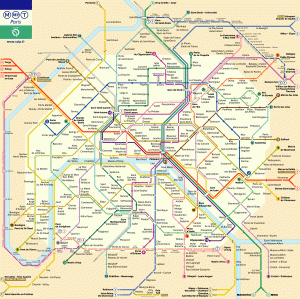 Paris Transportation Map